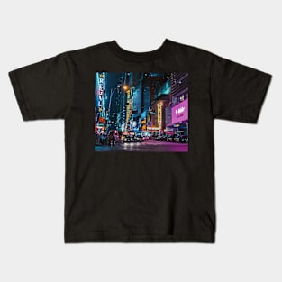 times square Kids T-Shirt